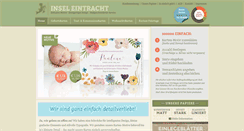 Desktop Screenshot of insel-eintracht.de